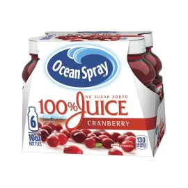 Ocean Spray 100% Juice -10 Ounce Bottle
